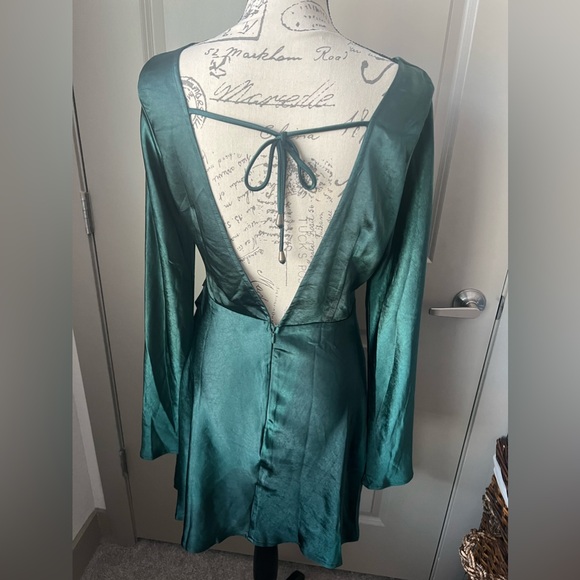 Hello Molly Expressed Permission Dress FOREST GREEN - Picture 7 of 11